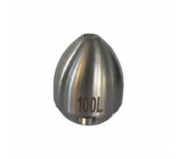 MagiDeal Drain Cleaning Nozzle pour Nettoyage Canalisation Embout Rotatif Ustensile Déboucheur Tuyau en Acier Inoxydable Adapté à la Maintenance des Bouches, 100 L/Min