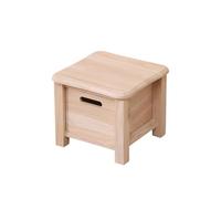 MagiDeal Escabeau en Bois avec tiroir de Rangement, Petit Repose-Pieds, Banc d'assise, Repose-Pieds, Pouf pour la Maison, Petit Espace, dortoir, 30cmx30cmx25cm