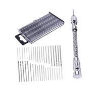 MagiDeal Extracteur de micro-vis, perceuse manuelle portable pour perceuse de 0,3 à 1,6 mm, mini perceuse manuelle artisanale, perceuse hélicoïdale pour