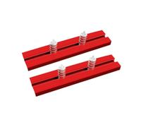 MagiDeal Kit de Banc d'arrêt de rabotage pour Le Travail du Bois, Pince de positionnement pour Chien, Accessoires de raboteuse à Bois, Assemblage Simple, 15.8mm