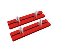 MagiDeal Kit de Banc d'arrêt de rabotage pour Le Travail du Bois, Pince de positionnement pour Chien, Accessoires de raboteuse à Bois, Assemblage Simple, 17.8mm