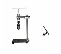 MagiDeal Machine de Taraudage Manuel Verticale Outil de Filetage Support de Perceuse Socle Lourd Précision avec Colonne 16 Mm 12 Mm pour Travaux d'Usinage