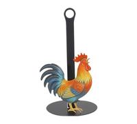 MagiDeal Porte-rouleau papier essuie-tout en forme poulet, tendance, rustique, pratique et créatif, pour la cuisine et le bureau. Organisateur papier, Style D