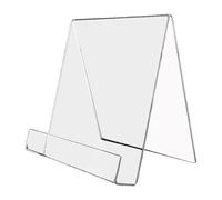MagiDeal Présentoir de Livre de Recettes, Support de Livre de Cuisine, Support de Livre Transparent, Support de Livre en Acrylique pour la Lecture de brochures, A4