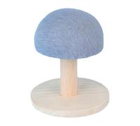 MagiDeal Tabouret de repassage rond Outil auxiliaire Planche à repasser avec base ronde pour cols de chemises, Gris