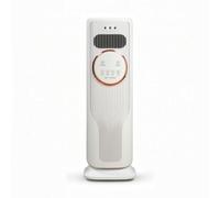 MagiDeal Ventilateur Climatiseur Tour Chauffage Refroidissement Silencieux Appareil 2 en 1 Télécommande Grille Frontale Étroitement Canalisée Sortie Supérieure Adapté au Salon Chambre Bureau