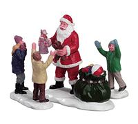 Magie di Natale Voici le Père Noël!, Personnage pour Village de Noël en polyrésine