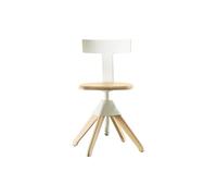 Magis - Chaise pivotante Bois naturel