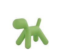 Magis Me Too Tabouret avec Surface Mate en polyéthylène Forme de Chien pour Enfant, Green, Small