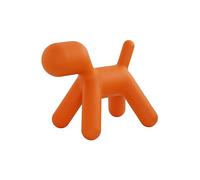 MAGIS chaise pour enfants chien abstrait PUPPY EXTRA LARGE (Orange - Polyéthylène)