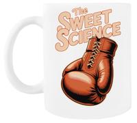 MAGITONE Boxe Sweet Science Tasse À Café Blanche Tasse À Thé En Céramique White Coffee Mug Ceramic Tea Cup