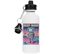 MAGITONE Robot Rétro Bouteille D'eau Blanche En Acier Inoxydable White Coffee Mug Ceramic Tea Cup