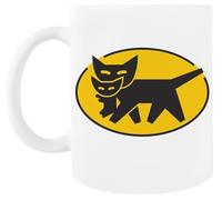 MAGITONE Yamato Transport Kuroneko Tasse À Café Blanche Tasse À Thé En Céramique White Coffee Mug Ceramic Tea Cup