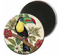 Magnet rond toucan Kiub Bug Art Amys Multicolore TU