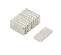 Magnetastico | 10 aimants en néodyme N52 rectangulaire 20x10x2 mm | Permanent Magnet réfrigérateur Aimant Tableau magnétique Tableau Blanc Aimant puissant Magnet frigo Magnets neodyme rectangle