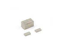 Magnetastico | 20 aimants en néodyme N52 rectangulaire 10x5x2 mm | Permanent Magnet réfrigérateur Aimant Tableau magnétique Tableau Blanc Aimant puissant Magnet frigo Magnets neodyme rectangle