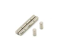 Magnetastico | 40 aimants en néodyme N52 tige 4x10 mm | Magnet frigo réfrigérateur Aimant puissant tableau magnétique Magnets circulaires panneau blanc Aimant cylindrique cylindre