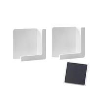 Magnetic Holder For Fridge - ABS 5x5x2.5cm | 2pcs Magnetic Fridge Mount Stand | Phone Tablet Holder Strong Magnet Support For Microwave Oven Iron Cabinet Kitchen Office Dorm Metal Use Anytimex