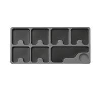 Magnetic Screw Tray - Portable Compartment Space Saving Storage Organizer | Electronic Repair Screw Parts Mat for Bolt Pin Home Garage Workshop Construction Men Mechanic