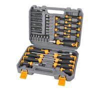 Magnetic Screwdriver With, Bits Magnetic Heavy-Duty, With Storage Case | Home Repair Screwdriver with Bits Hobbyists Father Professionals Furniture Assembly