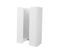 Magnetic Tissue Holder No Punching Wall Mounted Paper Towel Dispenser Multifunctional Tissue Box for Kitchen Refrigerator White