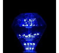 Magneticland Ampoule LED déco diamant E27 - Bleu