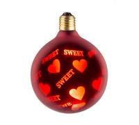 Magneticland ampoule LED déco E27 rouge G125