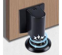 Magnétique Cale Porte Bloc Porte, Butee de Porte Stop Porte, Arret de Porte Arrêt de Porte en Métal, Magnétique en Métal Butée de Porte, Butée de Porte Magnétique Solide Avec Adhésif et Vis (3C#-03)