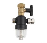 Magnétique Pour Chaudière Et Pour Chauffage Au Pour Sol, Séparateur | De Boue Avec Maille Pour En Acier Inoxydable, À Eau Mural DN20/DN25 Pour HVAC, Élimination Calcaire Et Rouille