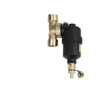 Magnétique pour Chauffage au pour sol et Chaudière, Séparateur de Boue | avec Maille pour en Acier Inoxydable, pour robinet de Purge Intégré, Compatible DN20 DN25 DN32,