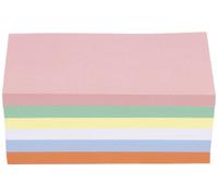 magnetoplan 111151510 carte de modération rose, vert, jaune, blanc, bleu, orange rectangulaire 200 mm x 100 mm 500 pc(s)
