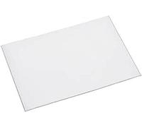 Magnetoplan 1120100 Lot de 1 étui magnétique pour documents transparent, blanc DIN A4