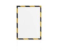 magnetoplan 1131342 Magnetofix Safety Cadre aimanté Lot de 5. Signal SIGNAL Jaune/Noir A3 Jaune/Noir