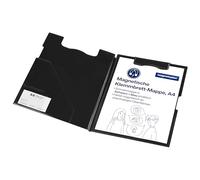 magnetoplan 1131612 magnétique Chemise porte-bloc - Noir (également disponible en Bleu avec insert transparent poche