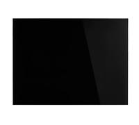Magnetoplan 13403012 Tableau en verre design, magnétique, noir intense, 80 x 60 cm