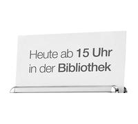 magnetoplan 500020 magnetoplan Topschild für Plakatständer SP A1, weiß
