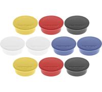 magnetoplan Aimant (Ø x H) 40 mm x 13 mm rond blanc, jaune, rouge, noir, bleu 10 pc(s) 1662010