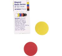 magnetoplan Aimant Basic Serie (Ø) 38 mm rond 10 pc(s) 1863810