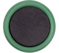 Aimant rond 'Basic', 38 mm, vert