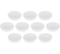magnetoplan Aimant Discofix Standard (Ø x H) 30 mm x 8 mm rond blanc 10 pc(s) 1664200