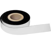 magnetoplan Ruban magnétique en PVC 50 mm x 30 m Blanc