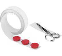 magnetoplan Bande magnétique 5705105 autocollante 5 m x 35 mm x 0,3 mm blanc
