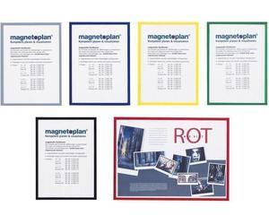 magnetoplan Cadre magnétique magnetofix, A3, rouge