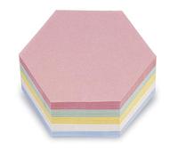 MAGNETOPLAN - carte de communication en forme de rayon de miel190 x 165 mm, assorti dans les couleur