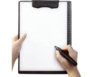 magnetoplan DESIGN INNOVANT Le bloc-notes magnétique de Magnetoplan est une surface d'écriture ferme et lavable dotée d'un mécanisme de pliage magnétique pour fixer le papier.