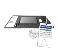 magnetoplan DeskMat Move Tapis de bureau pliable en feutre gris
