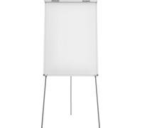 MAGNETOPLAN Flipchart surface d'écriture L680xH1045mm blanc hauteur variable 1,85m - 1226966
