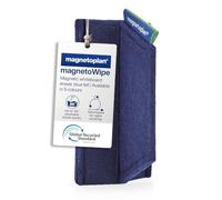 magnetoplan Effaceur à tableau magnetoWipe ecoAware feutre magnétique PET recyclé Bleu 105×60×5,2 mm