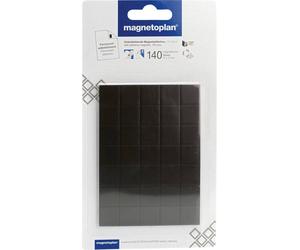 magnetoplan Plaquette magnétique (L x l x H) 15 x 15 x 0.75 mm carré blanc 140 pc(s) 15501
