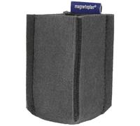 magnetoplan Porte-stylo magnétique magnetoTray SMALL (l x H x P) 60 x 100 x 60 mm gris 1227601